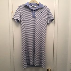 Vintage Lacoste dress with blue alligator logo